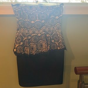 Peplum dress size medium